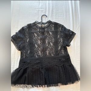 ♥️ Zara Lace Top ♥️